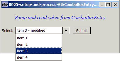 How to setup and process GtkComboBoxEntry - Part 1?