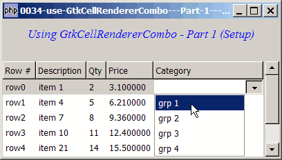 How to use GtkCellRendererCombo - Part 1 - setup?