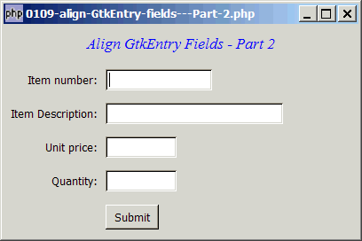 How to align GtkEntry fields - Part 2?