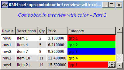 How to set up combobox in treeview with colors - Part 2?