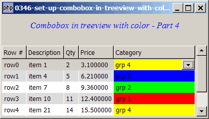 How to set up combobox in treeview with colors - Part 4?