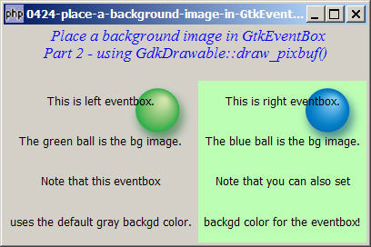How to place a background image in GtkEventBox - Part 2 - using GdkDrawable draw_pixbuf?