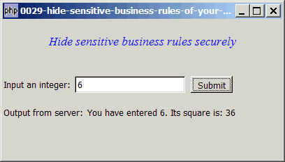 How to hide sensitive business rules of your application securely?