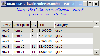 How to use GtkCellRendererCombo - Part 3 - process user selection?