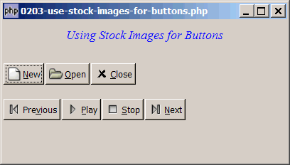How to use stock images for buttons?