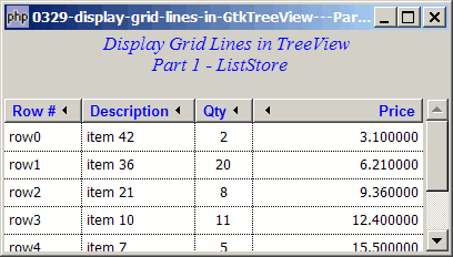 How to display grid lines in GtkTreeView - Part 1 - liststore?