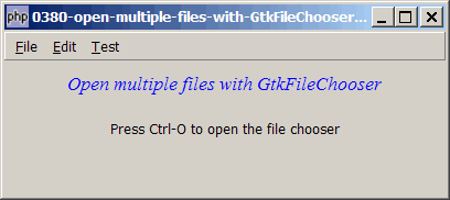 How to open multiple files with GtkFileChooser?