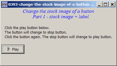 How to change the stock image of a button on the fly - Part 1 - stock image and label?