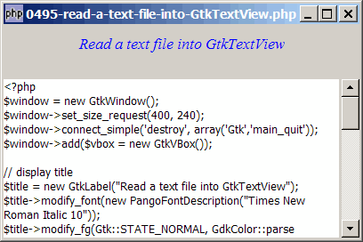 How to read a text file into GtkTextView?